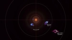 КАКИХ РАЗМЕРОВ САМАЯ БОЛЬШАЯ ЧЁРНАЯ ДЫРА ВО ВСЕЛЕННОЙ?