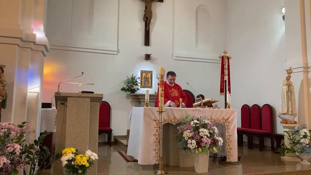 Св. Месса - вторник 3.05.2022 в 18.00, Розарий и литания смотреть онлайн