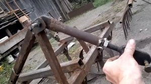 Минитрактор из мотоблока Зубр.Подробное описание.