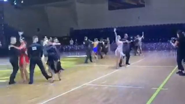 Чемпионат Украины.Дмитрий Вербицький и Ольга Скворцова.Пасодобль. смотреть онлайн