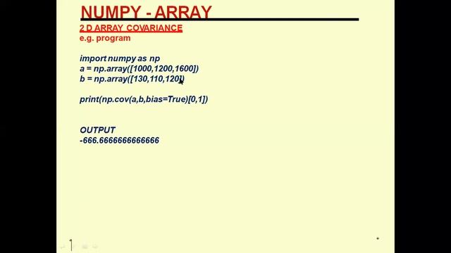Python Numpy 2 D Array Part 2 смотреть онлайн