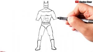 Как нарисовать Бэтмена | Рисунки для срисовки