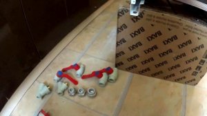 Монтаж котла Baxi Luna 3.Крым.                                                    #ТеплотехникаКрым