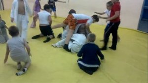 Маркин. Д.Н.Тула. Тренировка. Детская подготовительная группа каратэ.