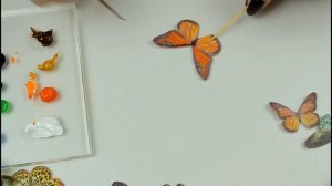 DIY ❤ДЕКОР С БАБОЧКАМИ❤ПОЛИМЕРНАЯ ГЛИНА ❤DECOR WITH BUTTERFLIES❤POLYMER CLAY