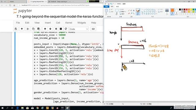 DL with Python 50. Advanced Deep Learning Best Practices-3: Keras 函數式 API-3 (recorded on 20190322)