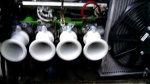 Установил 4 дроссельный впуск.