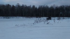 Квадроцикл зимой ( стелс леопард 2016 ) дрифт на квадроцикле