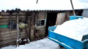 Чистим и возим снег мотоблоком МТЗ 09H