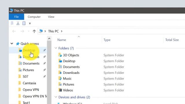 How to hide desktop icons and make your PC faster? смотреть онлайн