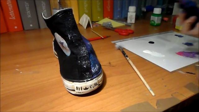 DIY galaxy nebula converse смотреть онлайн