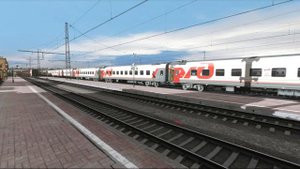 Прибытие поезда №29 Санкт-Петербург — Белгород на вокзал Тула-1-Курская | Trainz 19