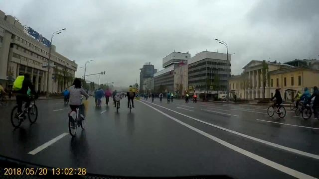 Велопробег по Садовому кольцу 20 мая 2018 смотреть онлайн