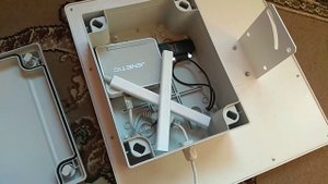 Установка антенны для усиления интернет сигнала
