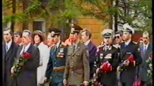 137 ПДРЦ 301 ЦУС ВМФ в.ч. 45680. Парад 9 мая 1998. г.Солнечногорск