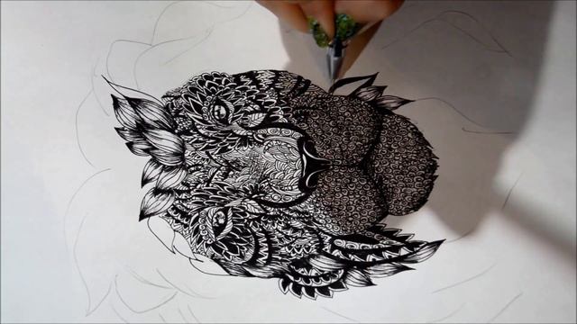 Скетч лев, дудлинг ( my illustration of a lion, doodling ) смотреть онлайн