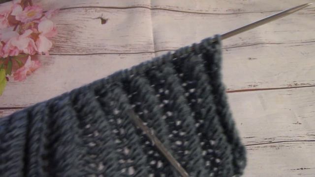 КРАСИВЫЙ и ПРОСТОЙ Узор для Шапки, Берета, Кардигана, Пуловера/ knitting pattern/