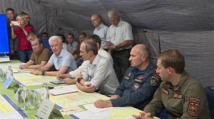 Члены правительства на месте оценили ситуацию с лесными пожарами в Рязанской области