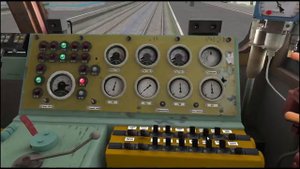 Запуск и смена кабин ВЛ80к в RTS