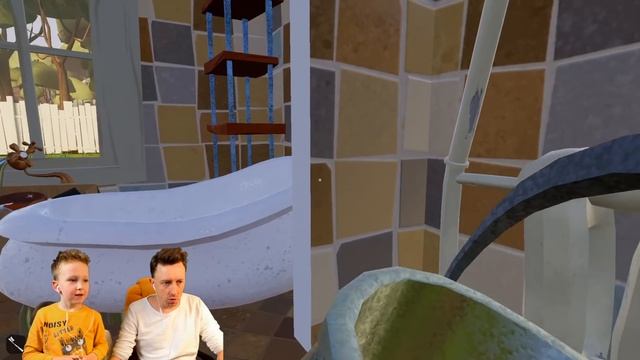 Побег от ПРИВЕТ СОСЕД Hello Neighbor Новые приключения ПРЯЧЕМ ВЕЩИ СОСЕДА Веселый летсплей Жестянка смотреть онлайн