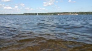Клязьминское водохранилище или шум прибоя и звуки волн