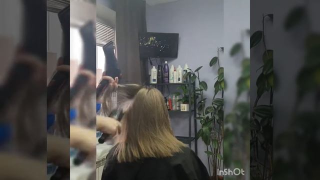 затемнение блонда