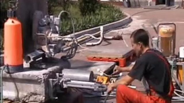 Установка алмазного бурения D-1200 смотреть онлайн