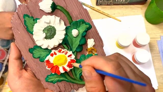 Основы для росписи / Уроки росписи по гипсу смотреть онлайн