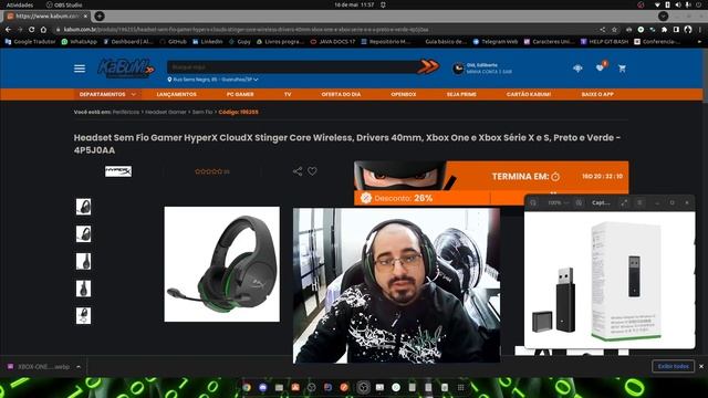 FeedBack Headset Sem Fio Gamer HyperX CloudX Stinger Core Wireless, Xbox One e Xbox Série X e S смотреть онлайн