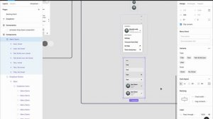 Drop down menu Prototype -- Pinterest Clone In Figma 06