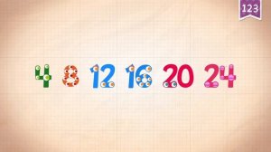 Learn Number Twenty four 24 in English by Endless Numbers Kids Video