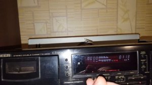PIONEER CT-W803RS.Обзор кассетной деки.