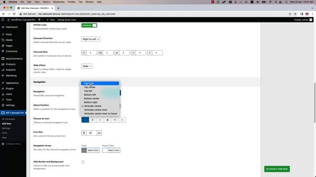 WP Carousel Pro - How To Configure Settings (AutoPlay, Navigation, Pagination, and More...)