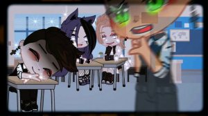 У неё красные глаза [меме] {гача клуб}💕