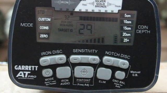 Garrett AT-Pro _ iron audio in STD mode смотреть онлайн