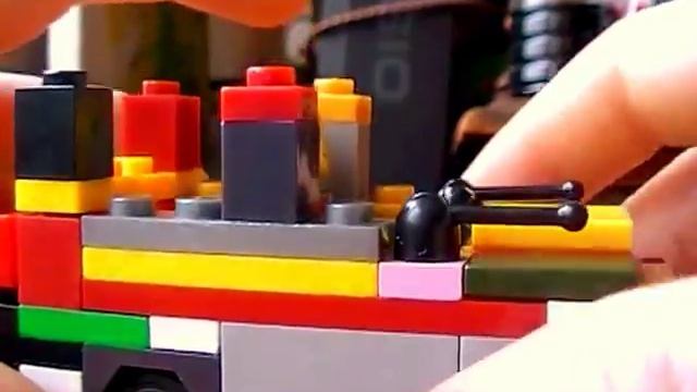 LEGO самоделка Fiat 500 такси смотреть онлайн