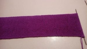 ПОВЯЗКА НА ГОЛОВУ СПИЦАМИ ДЛЯ НАЧИНАЮЩИХ\HEADBAND WITH KNITTING NEEDLES FOR BEGINNERS