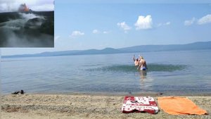 6 июля 2023 ЭТНО КОМПЛЕКС Тургояк. Пляж, купаемся, загараем.