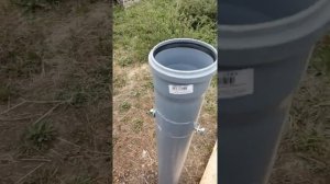 Столб для забора из коллимационной трубу 110