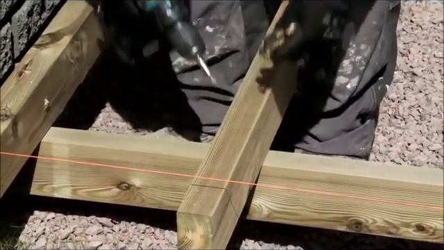 Террадек  Пример монтажа и укладки террасной доски  Строительство террасы своими