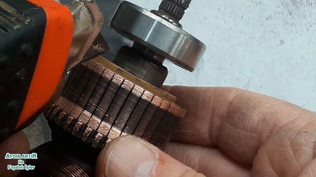 Evde Rotor, Endüvi, Kollektör Bakırını Torna Yapma / Turning Rotor, Armature, Copper at Home смотреть онлайн