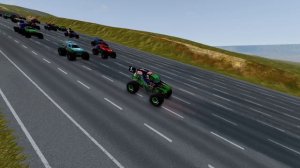 30 Monster Jam Insane Racing | BeamNG Drive | Grave Digger