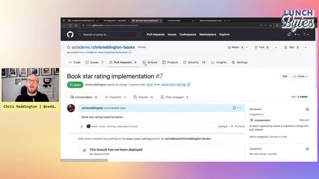 LunchBytes - End-to-end innersourcing and secure development with GitHub смотреть онлайн