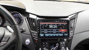 Магнитола LeTrun на Hyundai Sonata 2012 года
