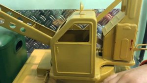 Экскаватор ЗИС 150 железная игрушка СССР