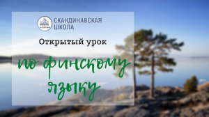 Открытый онлайн-урок по финскому языку