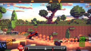 BLOCKY ROADS - Level 1 + Level 2 - Gameplay Walkthrough Part 1 (iOS Android)