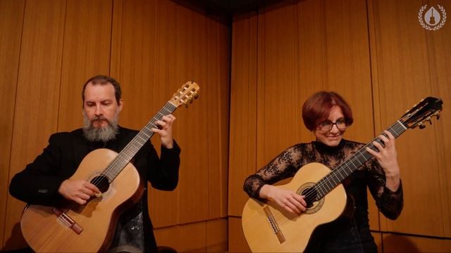 Minuet in E minor by Christian Petzold for Two Guitars смотреть онлайн