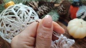 Новогодний ШАР крючком / Christmas BALL crochet