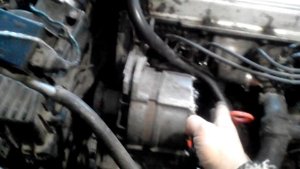 VW Passat B3 двигатель 2е .Ремень кондиционера .Обзор. Часть 1